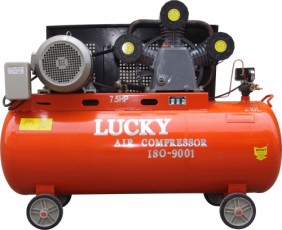Máy nén khí công nghiệp Lucky 210 lít 7.5 Hp